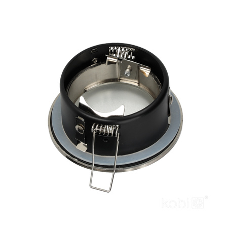 Halogénové zapustené bodové svietidlo GU10 Chrome Round Kobi