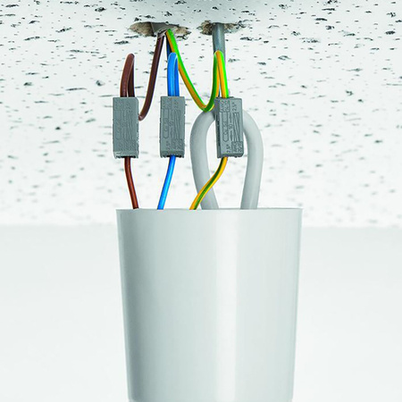 Sada rýchloupínacích tvaroviek 100x 224-112 pre kábel 0,5-2,5 mm