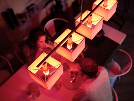 2x LED žiarovka E14 sviečka B39 5,3W = 40W 470lm 2000-6500K CCT + RGB SMART Smart Bluetooth ZigBee White and Color Ambiance Philips HUE