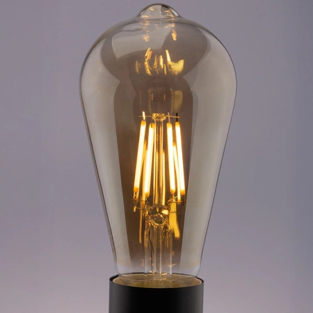 LED žiarovka E27 Edison ST64 6W = 50W 660lm 2200K teplá biela 360° DIMMION FILAMENT LUMILED