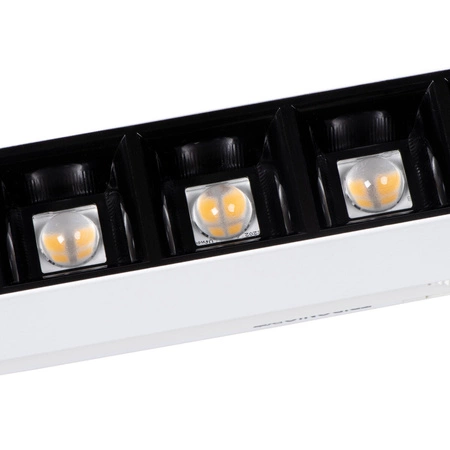 LED povrchový panel 120x30 lampa 50W 5600lm 4000K, neutrálna biela 60° čierna Kanlux