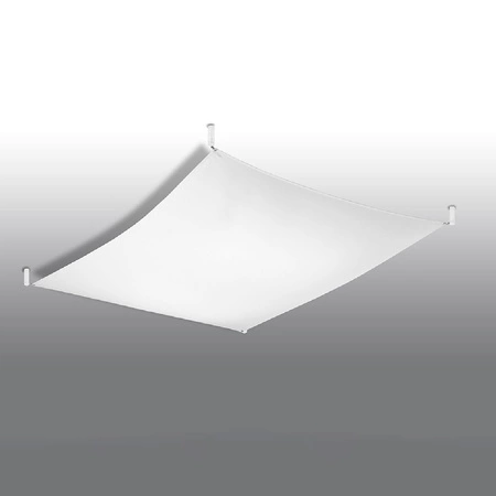 Stropné svietidlo na povrch 6x G13 Plafond Rectangular White Minimalist Luna Sollux
