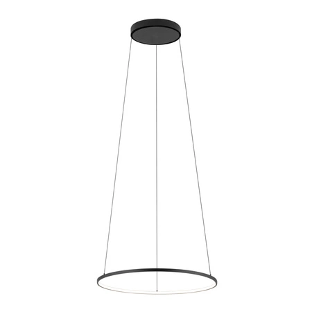LED závesné stropné svietidlo 18W 600lm 4000K, neutrálna biela čierna Moderné CIRCOLO LED10863 Nowodvorski