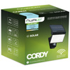 Solárny reflektor LED reflektor 6500K IP44 senzor pohybu a súmraku CORDY LUMILED