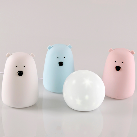 Dekoratívna dobíjacia lampa 0,8 W 3000K RGBW Stmievateľný medvedík Sanico Goldlux