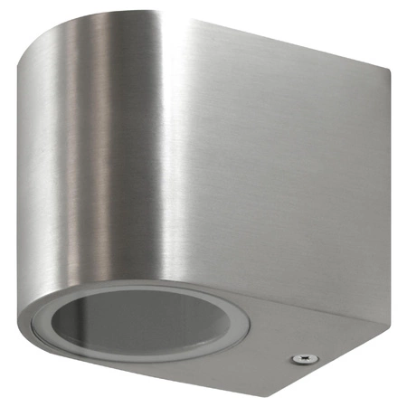 Nástenné svietidlo vonkajšie fasádne GU10 strieborné IP44 Boston Sanico Goldlux