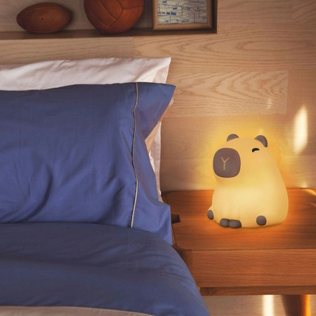 Sanico Goldlux LED 1W 3000K RGBW béžová stmievateľná dekoratívna lampa Capybara