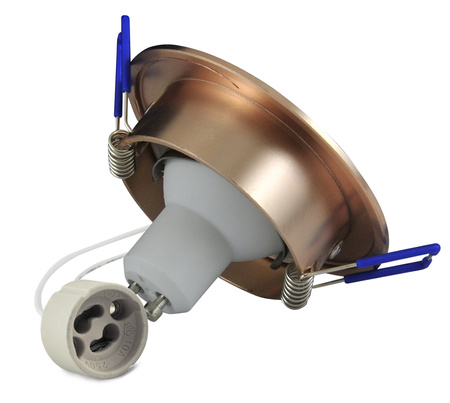 Sanico Goldlux 3,5W 250lm 3000K, teplá biela zlatá SUN OLAL Sanico Goldlux bodové svietidlo na zapustenú montáž