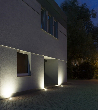 Pozemné zapustené svietidlo GU10 Mix 6725 D Square IP67 Su-Ma