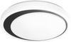 Plafond LED stropné svietidlo Povrchová montáž 34W 2000lm CCT Stmievateľné okrúhle čierne SMART+ WiFi Moon Ledvance