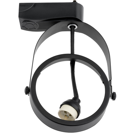 Osvetľovacia sada zbernice 2 m + 4x GU10 AR111 VICTUS BLACK koľajnicový reflektor