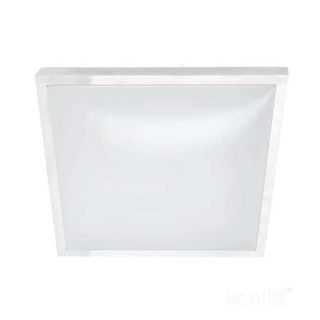 LED stropný plafón na povrchovú montáž E27 chróm Samira Kobi