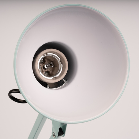 Stolová kresliaca lampa E27 TOBI Blue Lumiled + držiak na dosku