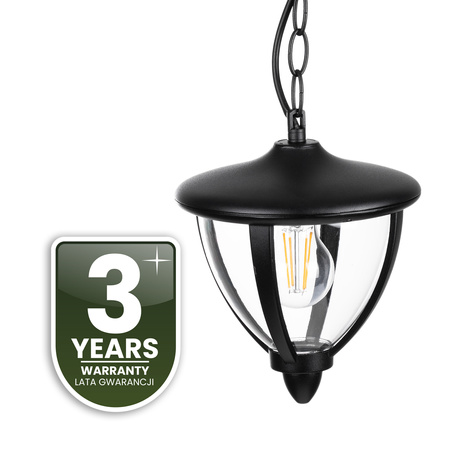 Záhradné závesné svietidlo E27 LED ARETOS LUMILED