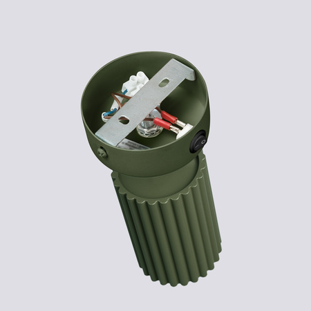 Nástenné svietidlo Reflektor Tuba Spot 1x GU10 Olive Carbon Deep Space SL.1617 Sollux