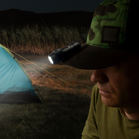 Nabíjateľná LED ručná baterka 10W 600lm 4 režimy USB-C Vodotesné IP68 Videx