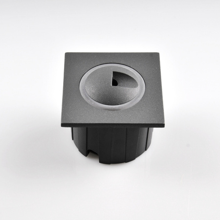 Schodiskové svietidlo 3W 20lm 4000K, neutrálna biela sivá IP44 Q LED Sanico Goldlux