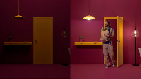 LED žiarovka E27 A60 7W = 60W 806lm 2700-6500K TW FILAMENT Intelligent SMART WiFi Bluetooth App WiZ