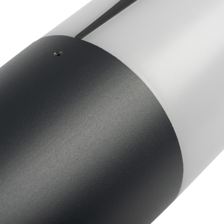 Vonkajšie stĺpové svietidlo KANLUX E27 IP44 Grunt Graphite PRESO