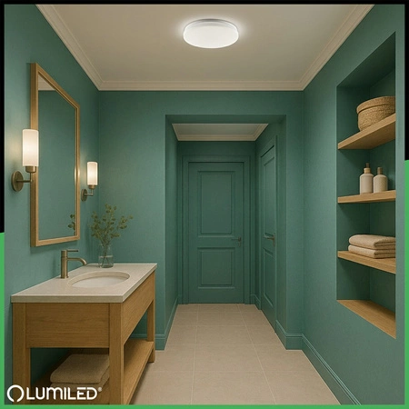 LED stropný plafón 24W 4000K CELIS Round IP44 ALS LUMILED