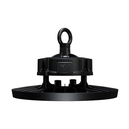 Priemyselná LED lampa 100W 15000lm 5000 Cold 90° Dimmable Black IP65 Masterled