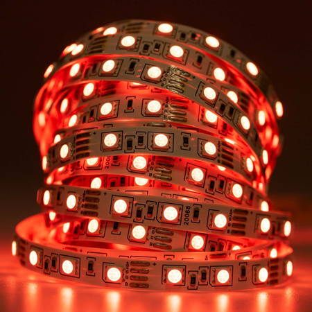 LED pásik 12V 72W 300LED 5050 RGB 10mm 5m