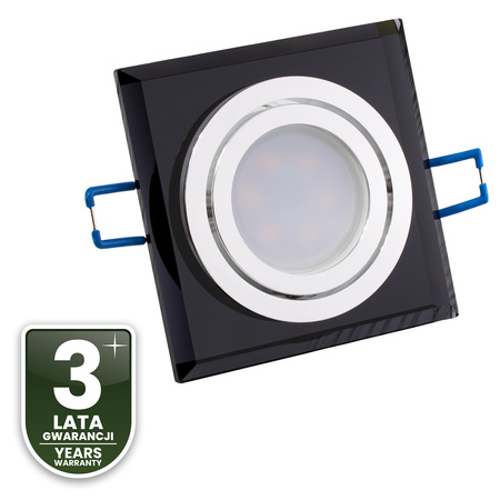 ARIAN MR16 GU10 LUMILED štvorcové pohyblivé halogénové stropné svietidlo čierne