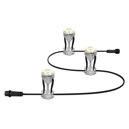 Dekoratívne LED záhradné svetelné body 2.1W 160lm 3000K IP65 Transparentné Endura Ledvance