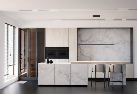 LED 40W 2200lm 3000K, teplá biela čierny BAR LED L 10365 Nowodvorski LED závesné svetlo