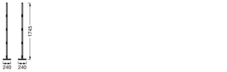 LED stojaca lampa 24W 1000lm RGBW stmievateľná Smart Black SMART+ WiFi Floor Luminare Ledvance