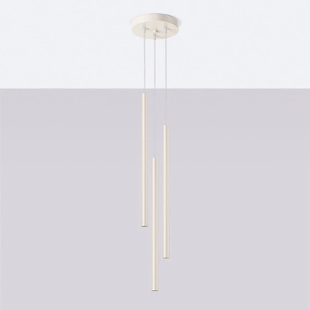 Tuba Spot 3x G9 Beige Pastelo Ocean Green SL.1515 Závesné svietidlo Sollux