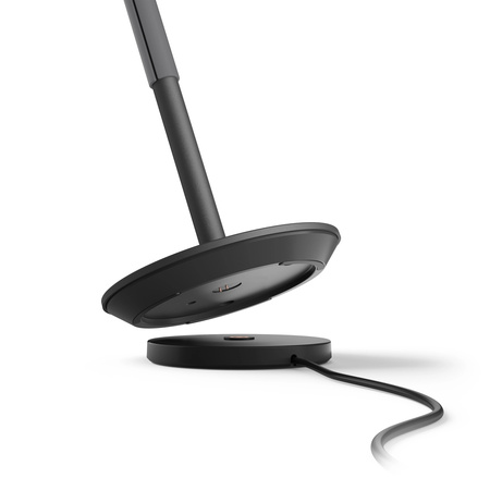 Stolná LED lampa 6,2 W 530 lm biela a farebná Ambiance RGB + TW čierna 35 cm Smart SMART Zigbee Bluetooth Go Table Philips HUE