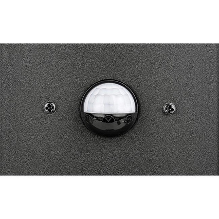 Vonkajšia stojaca lampa LED E27 so senzorom pohybu čierna IP54 Malibu 60cm Masterled