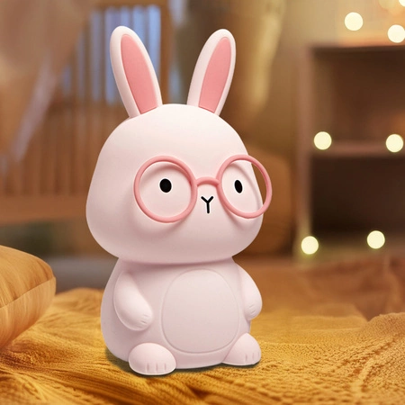 Sanico Goldlux LED Rabbit 1W 3000K RGBW Pink Stmievateľná dekoratívna lampa Flora