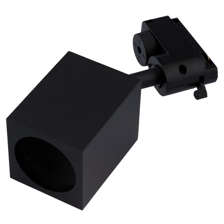 Súprava zbernicového osvetlenia 2 m + 4x GU10 čierne štvorcové reflektory