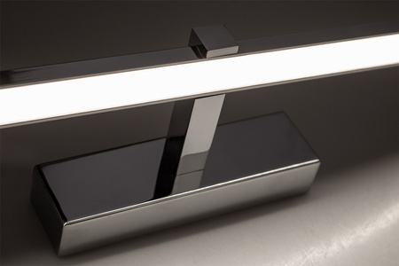 Svietidlo nad zrkadlo VENUS LED kúpeľňové nástenné svietidlo 18W 1100lm Chróm neutrálna biela 90cm