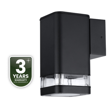 Vonkajšie záhradné svietidlo GU10 LED fasádne nástenné svietidlo IP54 EPSILO LUMILED