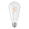 Dekoratívna LED žiarovka ST64 Edison E27 3,4W = 40W 470lm 2700K teplá biela 300° Vintage 1906 Osram