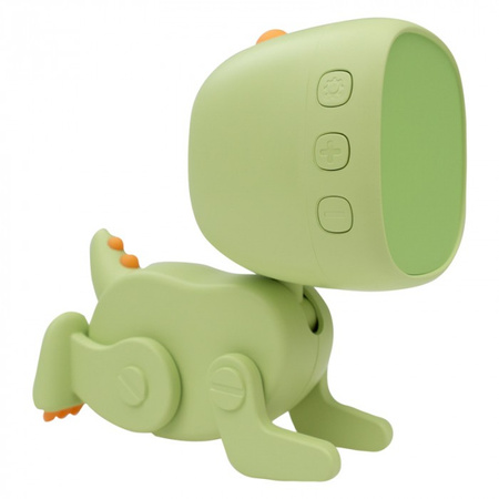 Detský elektronický budík zelený dobíjací 1200mAh ROBO MARY'S