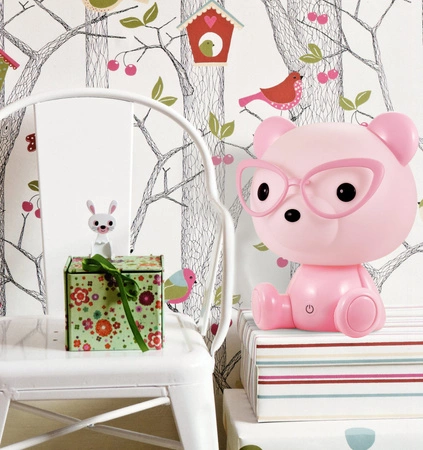 Dekoratívna LED lampa 2,5 W 59 lm ružová Stmievateľný medvedík Sanico Goldlux