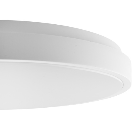 LED stropný plafón s povrchovou montážou 36W 4000K CELIS Round IP44 White Ring ALS LUMILED