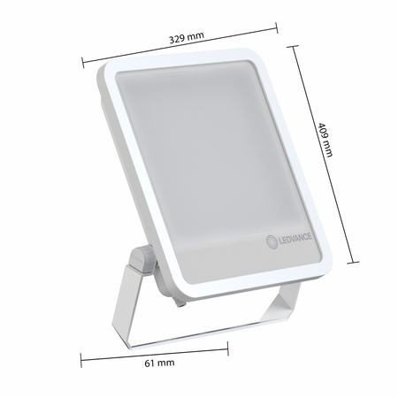 LED reflektor Vonkajšie reflektory 167W 23400lm 3000K IP66 Biele reflektory Ledvance
