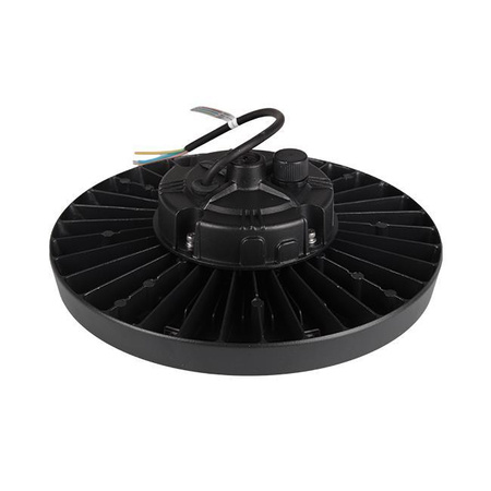 LED High Bay priemyselné závesné svietidlo 150W 4000/5000/6000K CCT 90° čierna IP65 Masterled