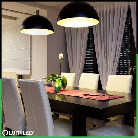 3x LED žiarovka E27 Sphere G95 6W = 50W Dekoratívna 360° LUMILED