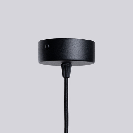 Luster Závesné svietidlo 6x G9 Hliníková čierna halo Francúzska obloha SL.1830 Sollux