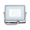 LED reflektor 30W 2400lm 4000K IP65 sivý Samsung Chip VT-30-G V-TAC