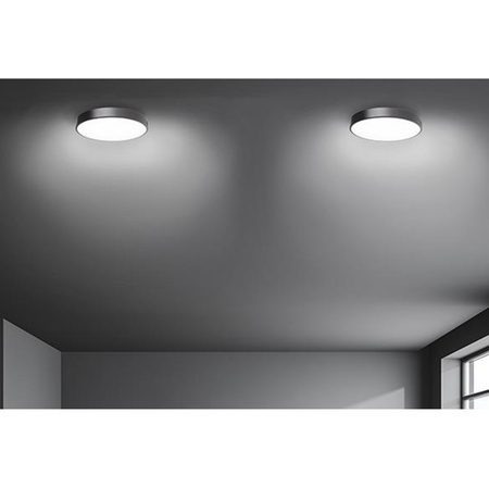 Stropné nástenné svietidlo Plafond LED Round 3960 lm 50W 4000K IP22 Black