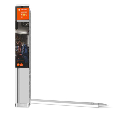 Lineárne pásové svietidlo 4W 450lm 3000K teplá bielaprepínačom Biela lišta Ledvance