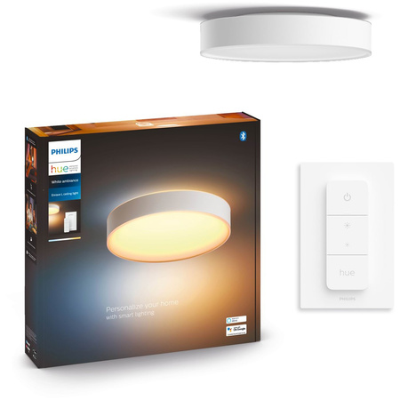 Plafond LED povrchové stropné svetlo 33,5W 4300lm IP20 White Ambiance TW White 42,5cm Smart SMART Zigbee Bluetooth Enrave Philips HUE