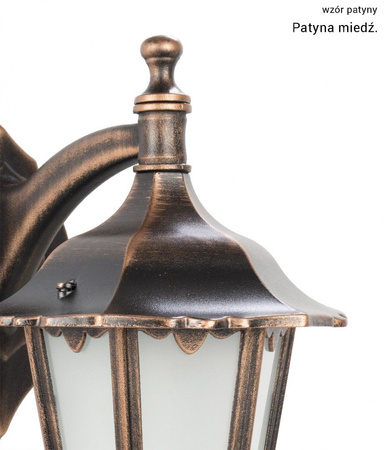 Retro Midi K 5002/2/M E27 106cm Su-Ma Vonkajšia stojaca stĺpová záhradná lampa